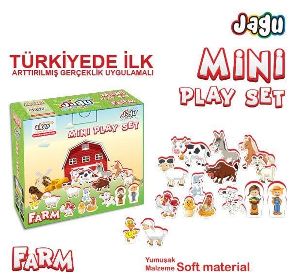 Jagu Mini Play Set Çiftlik