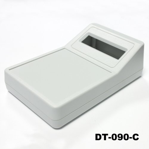 DT-090-C 150x95x49.5 mm 2x16 LCD Ekran İçin Eğimli Kutu
