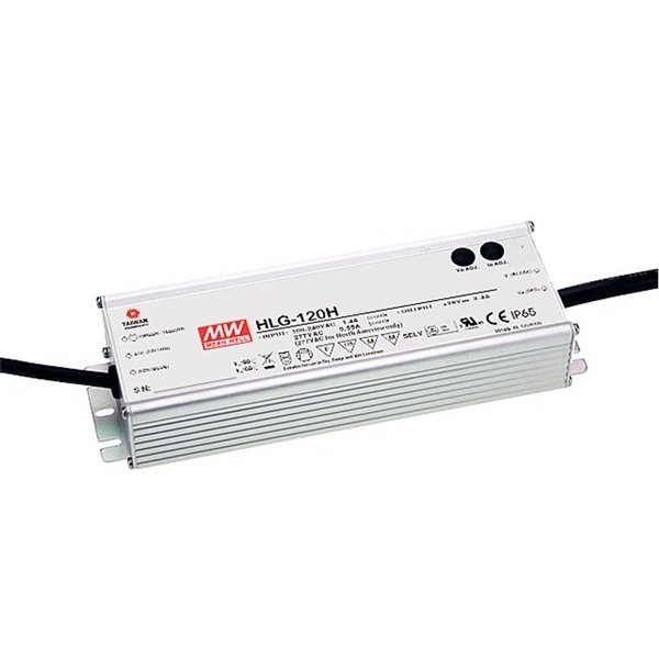 HLG-120H-12A 120W 12V/10.0A Sabit Voltaj Led Sürücü