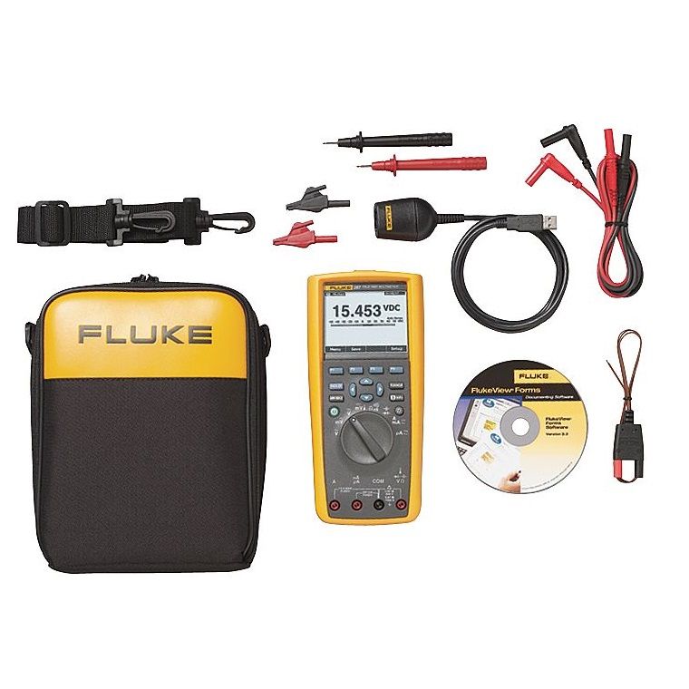 Fluke 287/FVF AC/DC True RMS Multimetre Kombo Kit