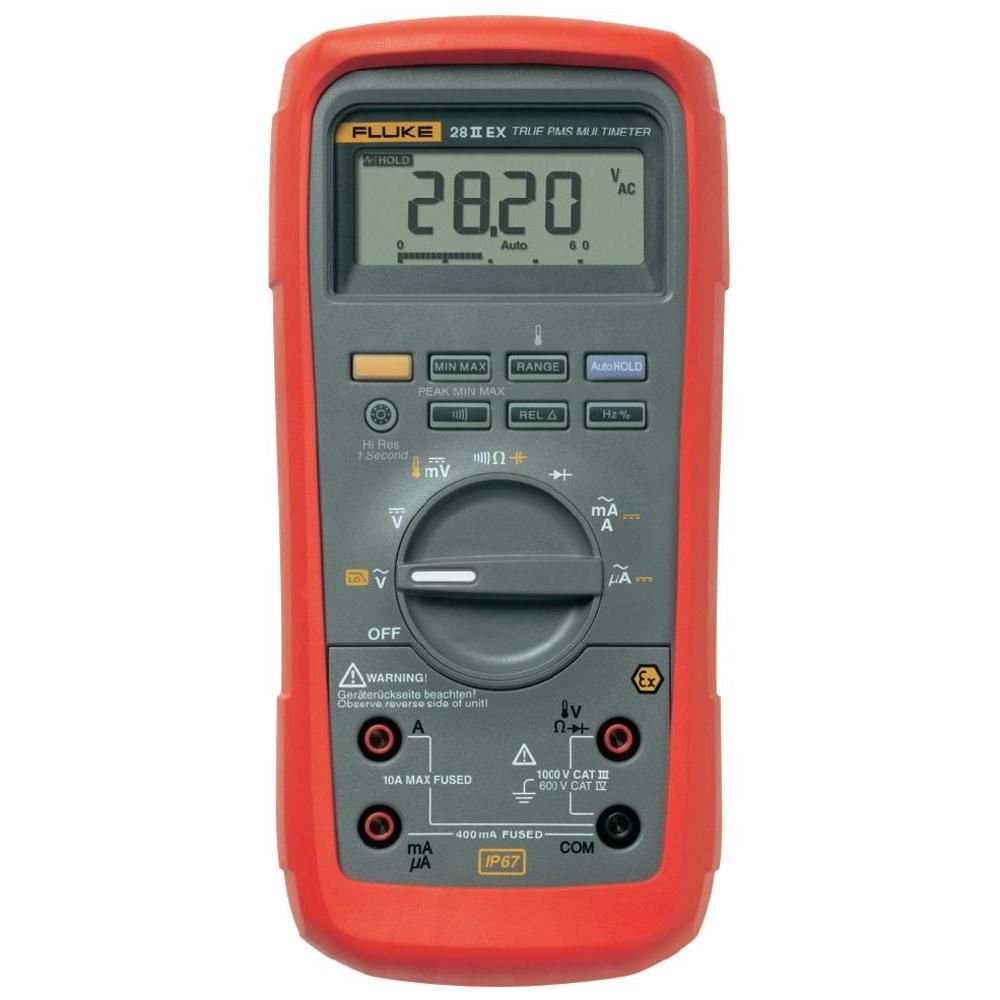 Fluke 28II Ex Emniyetli True Rms Endüstriyel Multimetre
