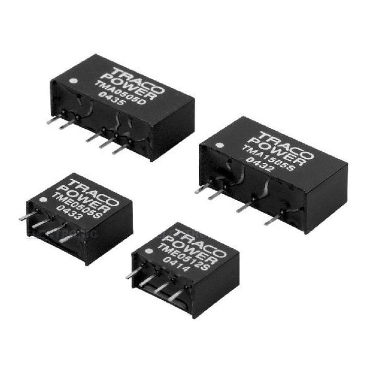 TracoPower TMA 0505D - CONVERTER, DC/DC, 1W, +/-5V/0.1A