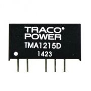TracoPower TMA 1215D - CONVERTER, DC/DC, 1W, +/-15V/0.04A