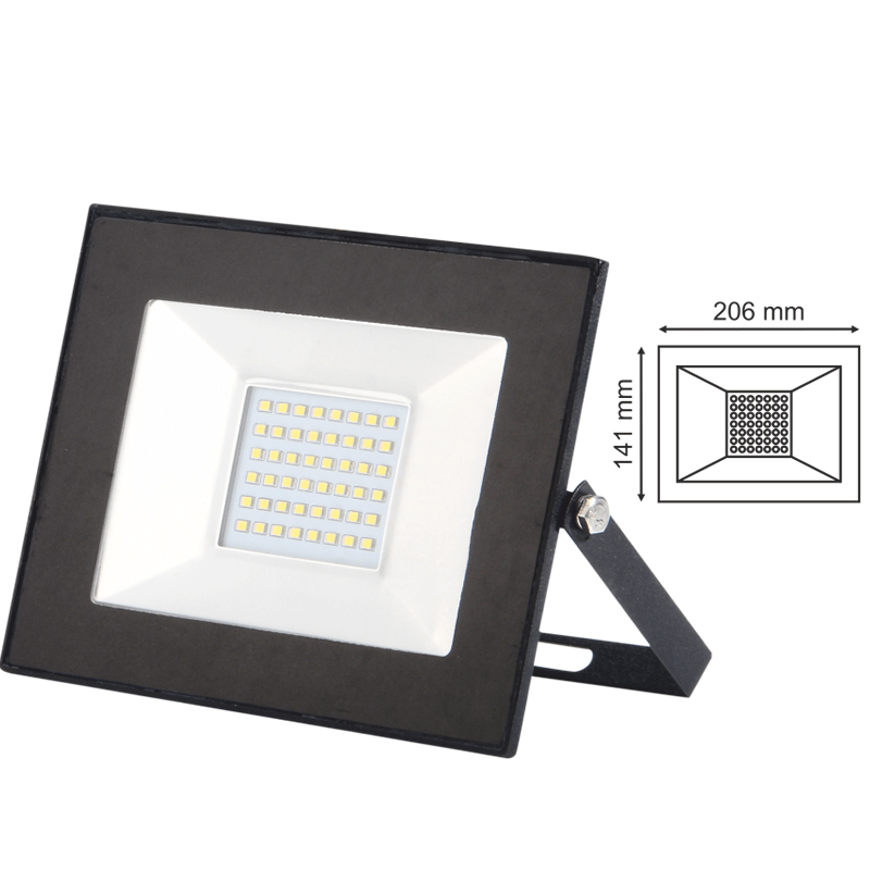 Helios 50W Beyaz SMD Led Projektör
