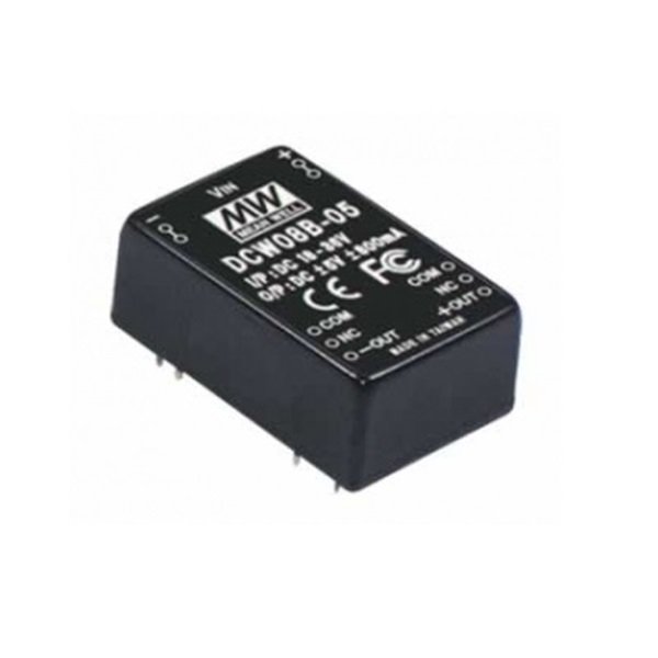 DCW08B-05 8W Regüleli İki Çıkış DC-DC Converter