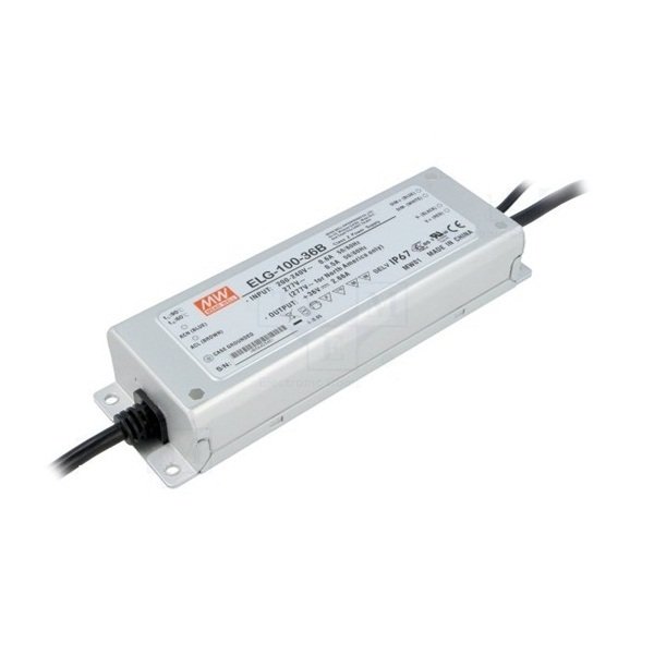 ELG-100-36B 100W 36V/2.66A Sabit Voltaj Led Sürücü