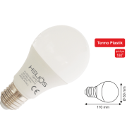 Helios 12W Günışığı Plastik Kasa Led Ampul
