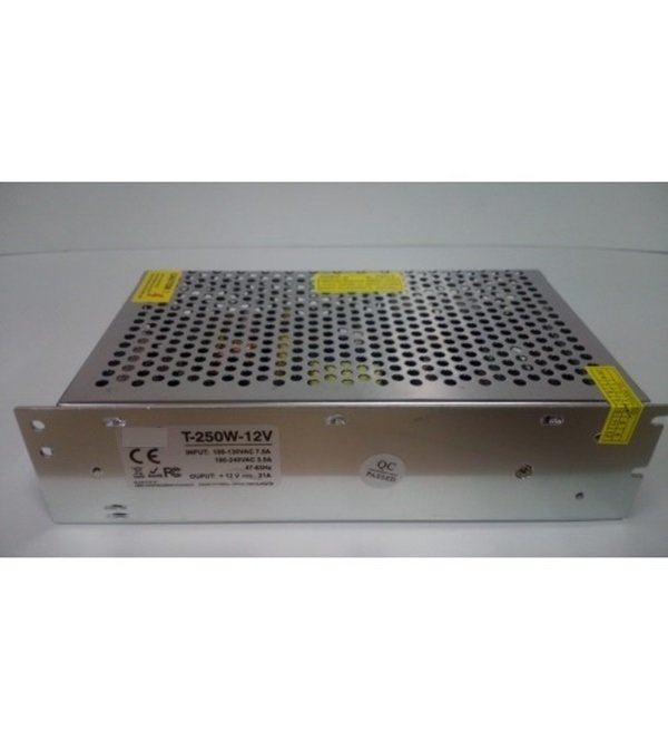 T-250W-12V-B 250W 12Vdc/20A İç Mekan Sabit Voltaj Led Sürücü