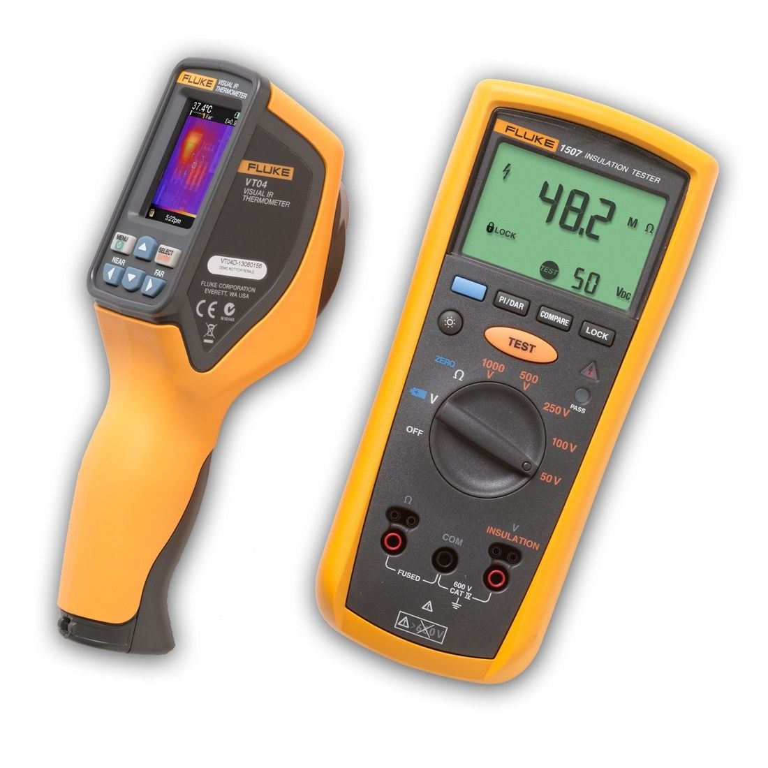 Fluke VT04 M-KİT İzolasyon Multimetre ve Görsel IR Termometre