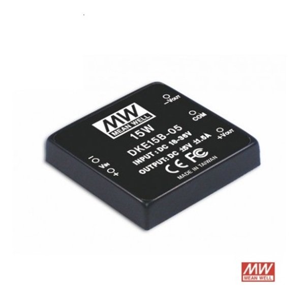 DKE-15B-05 15W İki Çıkış DC-DC Converter