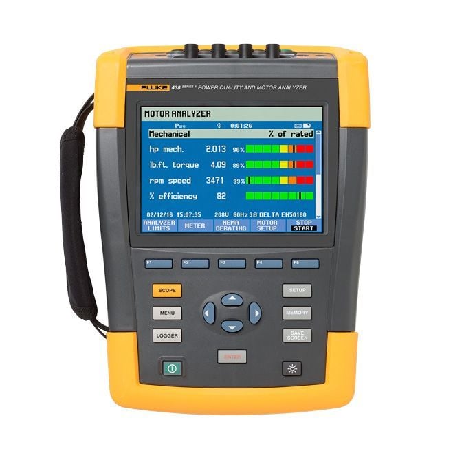 Fluke 438-II  3 Faz Kayıt Fonksiyonlu Güç Kalitesi Analiz Cihazı