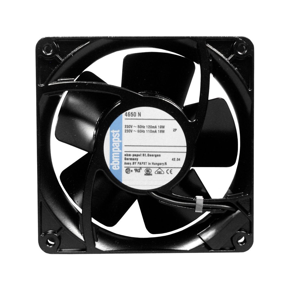 EbmPapst 4650N 119x119x38mm 230VAC Fan