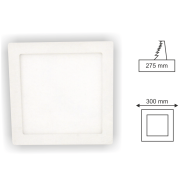 24W Günışığı Sıva Altı Kare Panel Led Armatür