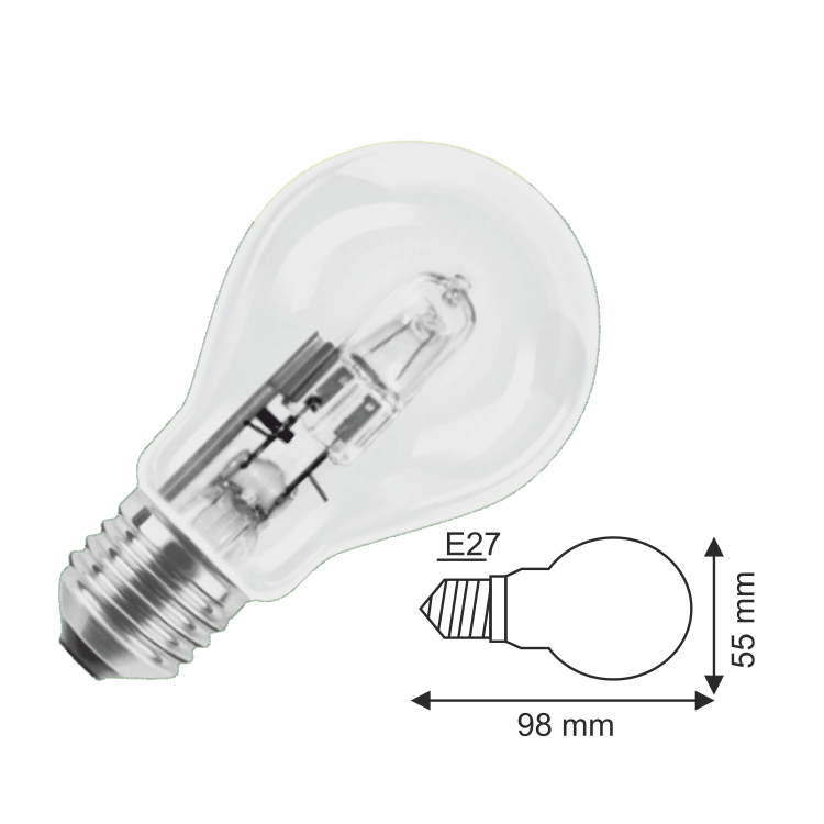 18W Halojen Ampul