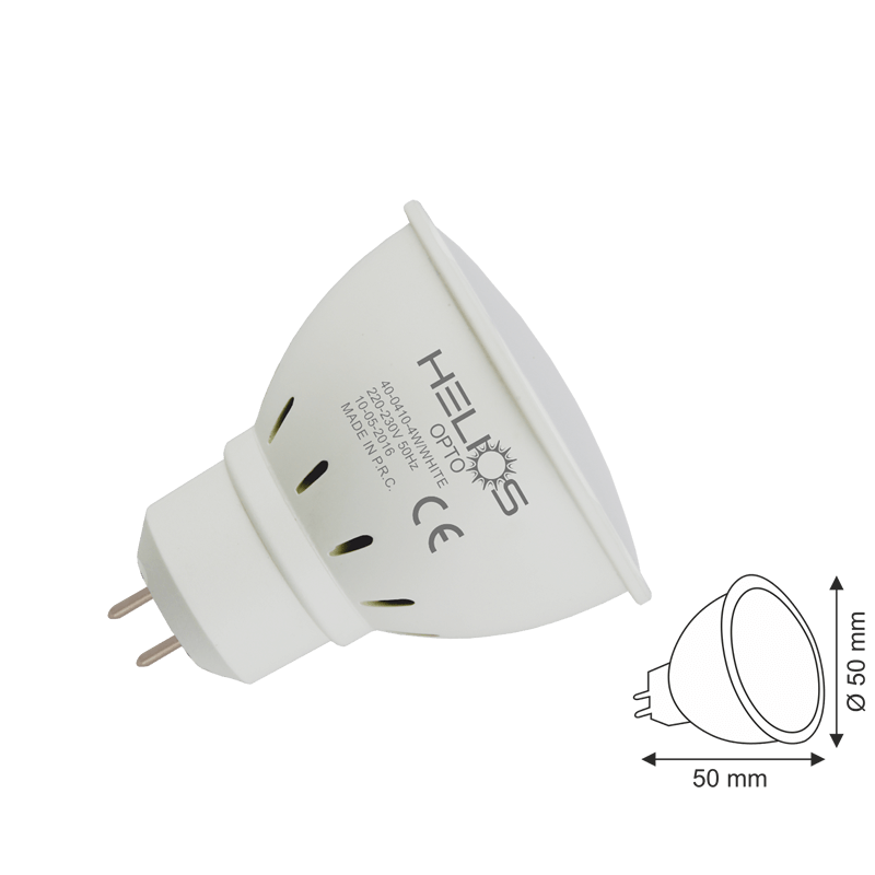 12V 4/5W Kırmızı Led Spot Ampul