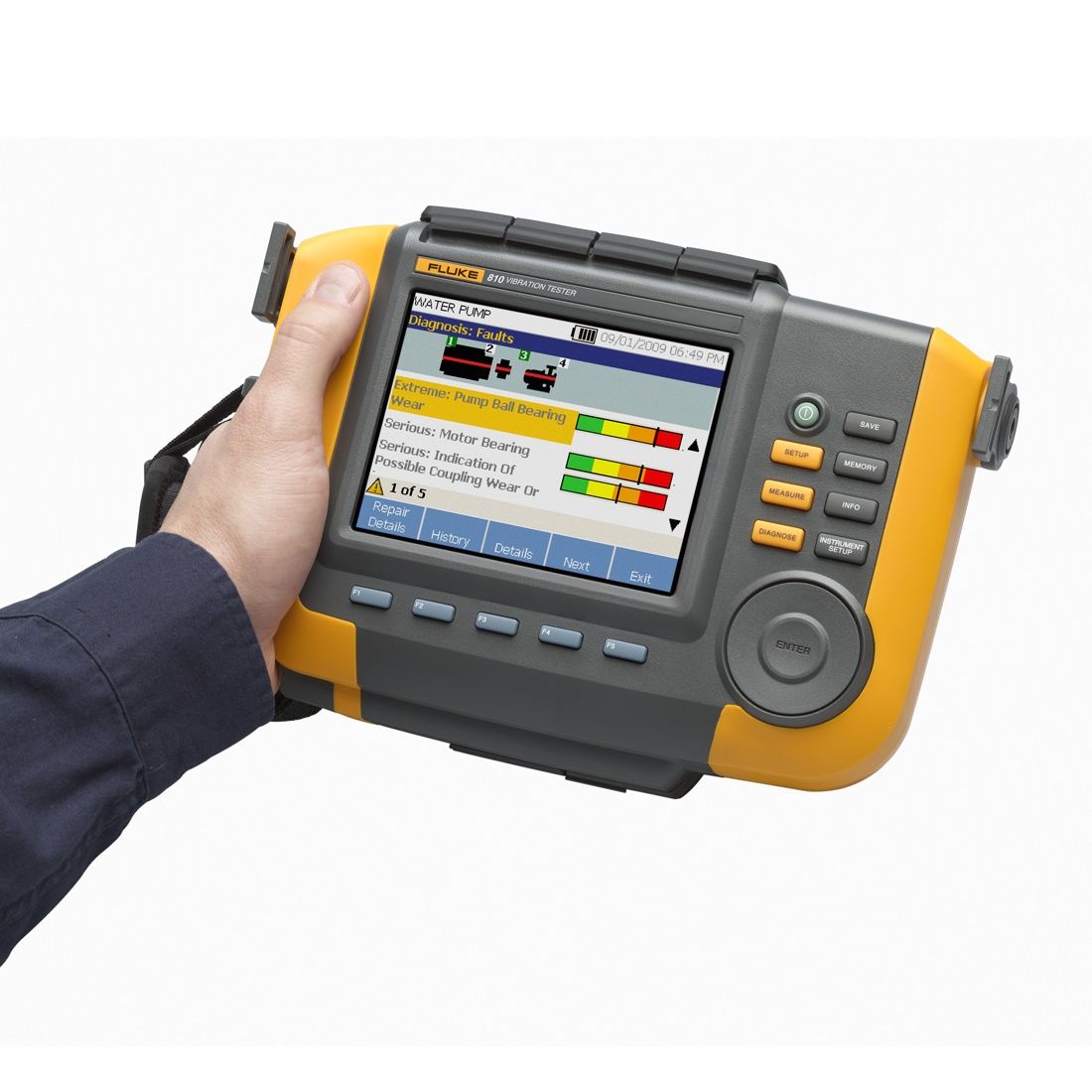 Fluke 810 Vibrasyon (Titreşim) Test Cihazı