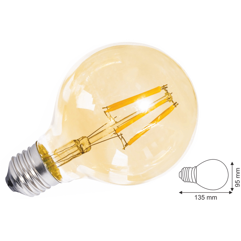 6W Günışığı Rustik Ampul 4006
