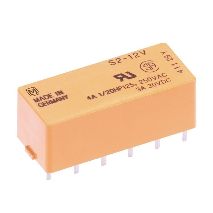 Panasonic S2-12VDC  RELAY, PCB, DPNO & DPNC