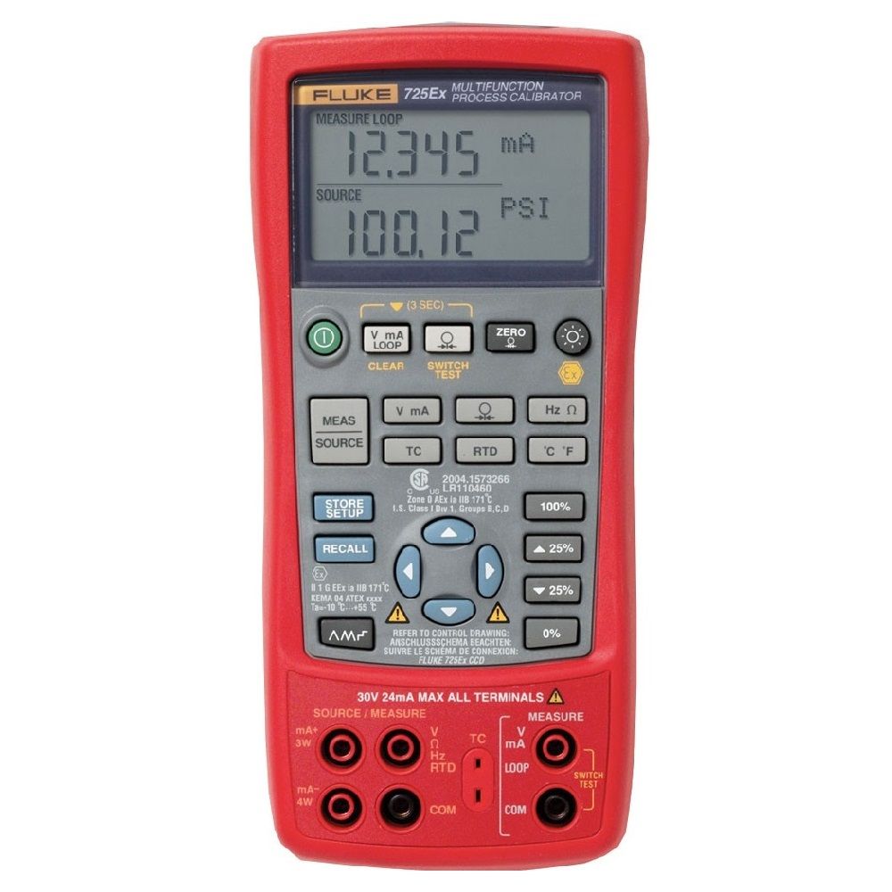 Fluke 725Ex Çok Fonksiyonlu Proses Kalibratörü