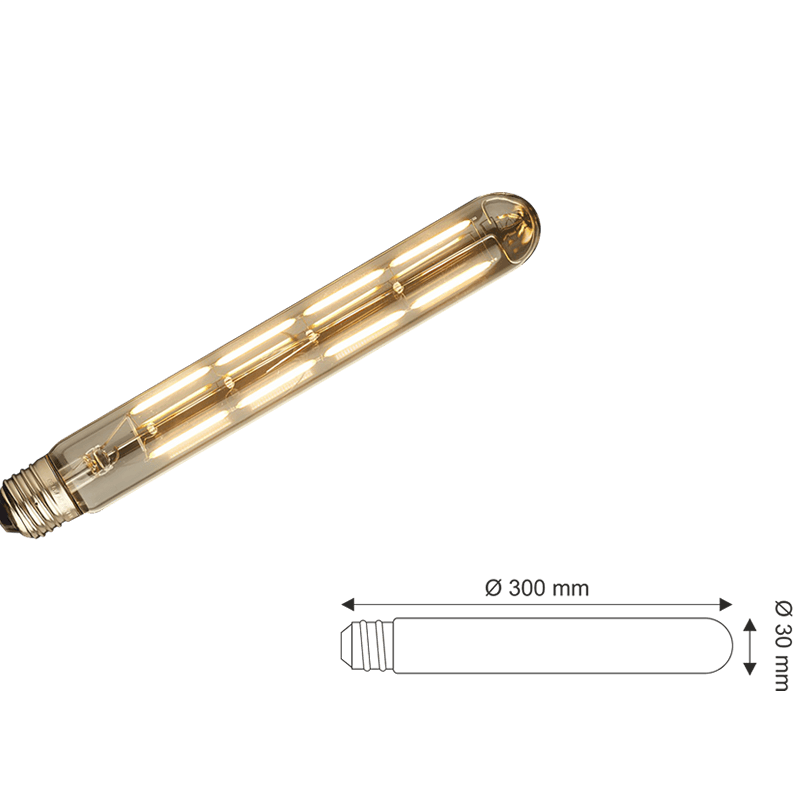 8W Günışığı Rustik Ampul 4030