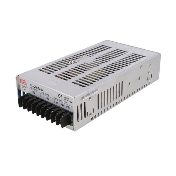 SD-200C-12 200W Tek Çıkış DC-DC Converter