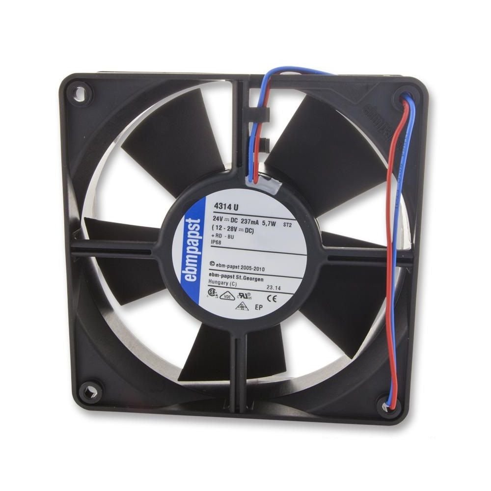 EbmPapst 4314U 119x119x32mm 24VDC Fan