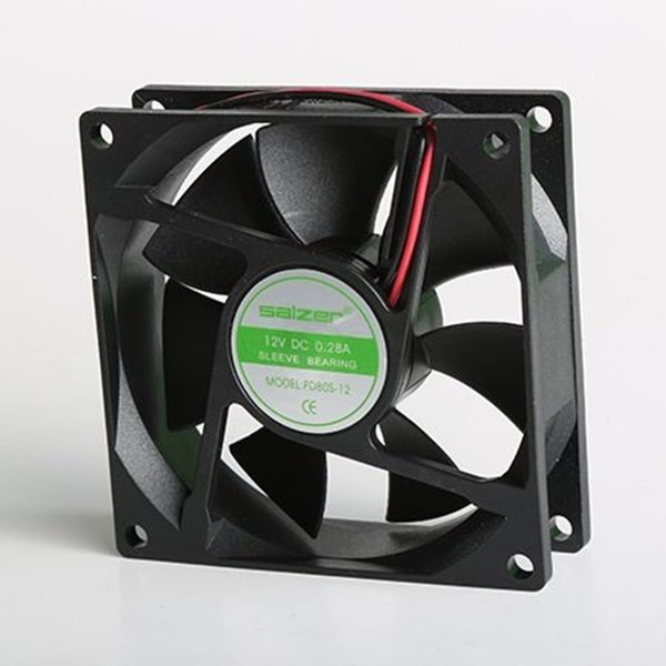 Salzer PD80S-12 80X80X25 12V Fan
