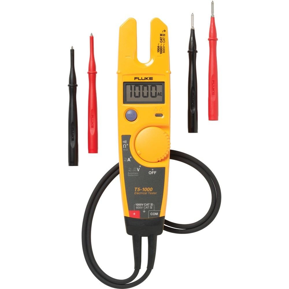 Fluke T5-1000 Multimetre & Akım Test Cihazı AC-DC 1000V