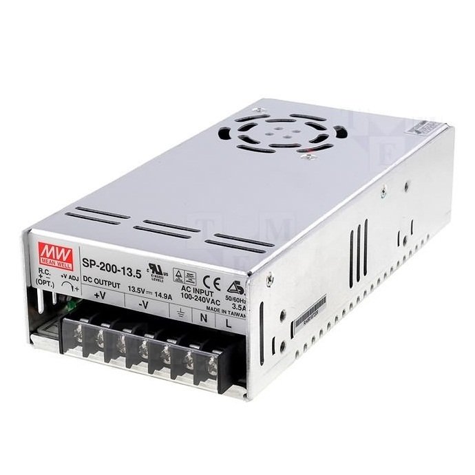 SP-200-13.5 200W 13.5Vdc/14.9A SMPS Adaptör Güçkaynağı