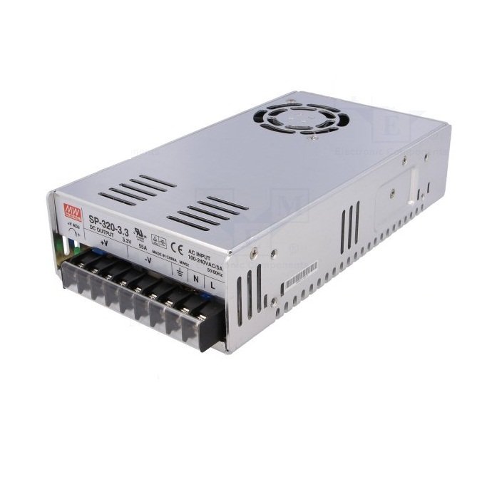 SP-320-3.3 181W 3.3Vdc/55.0A SMPS Adaptör Güçkaynağı
