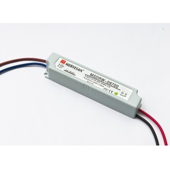 MSD-09-700 8.4W 9-12Vdc/700mA Sabit Akım IP67 Led Sürücü