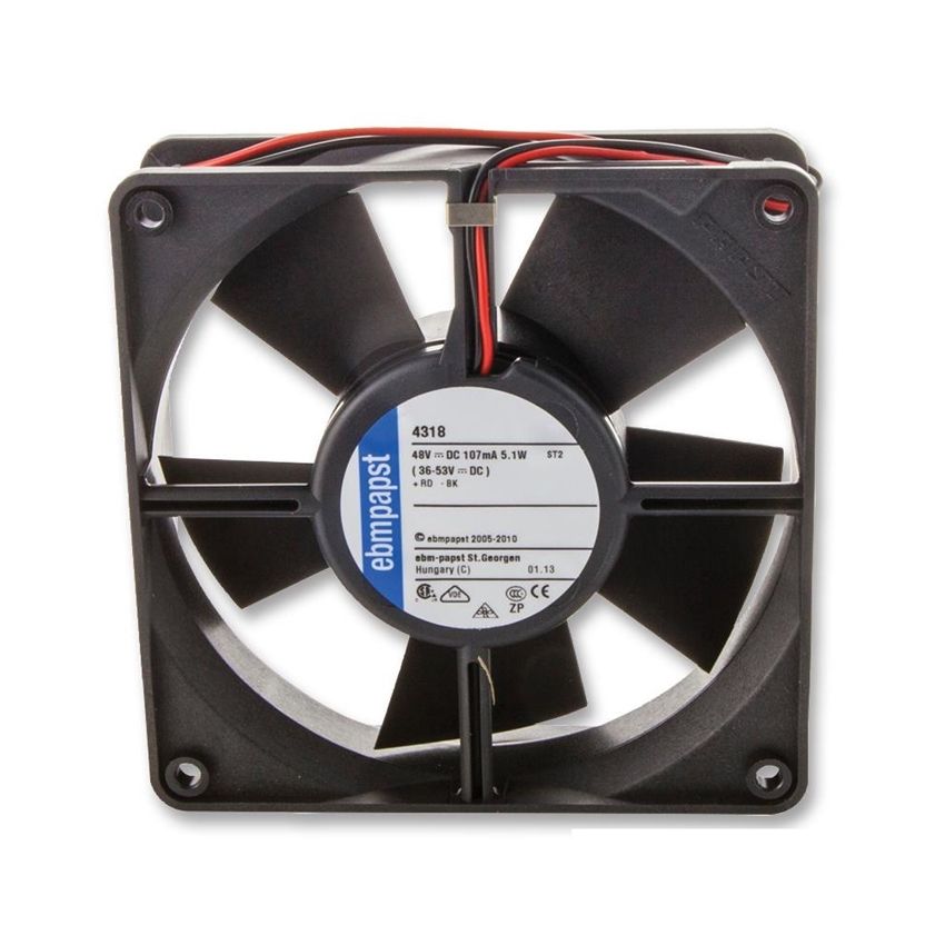 Ebmpapst 4318 - FAN, 119MM, 48VDC