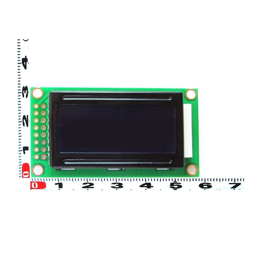 XIAMEN GDM0802B-NSW-BBS 2x8 Karakter Mavi LCD Display
