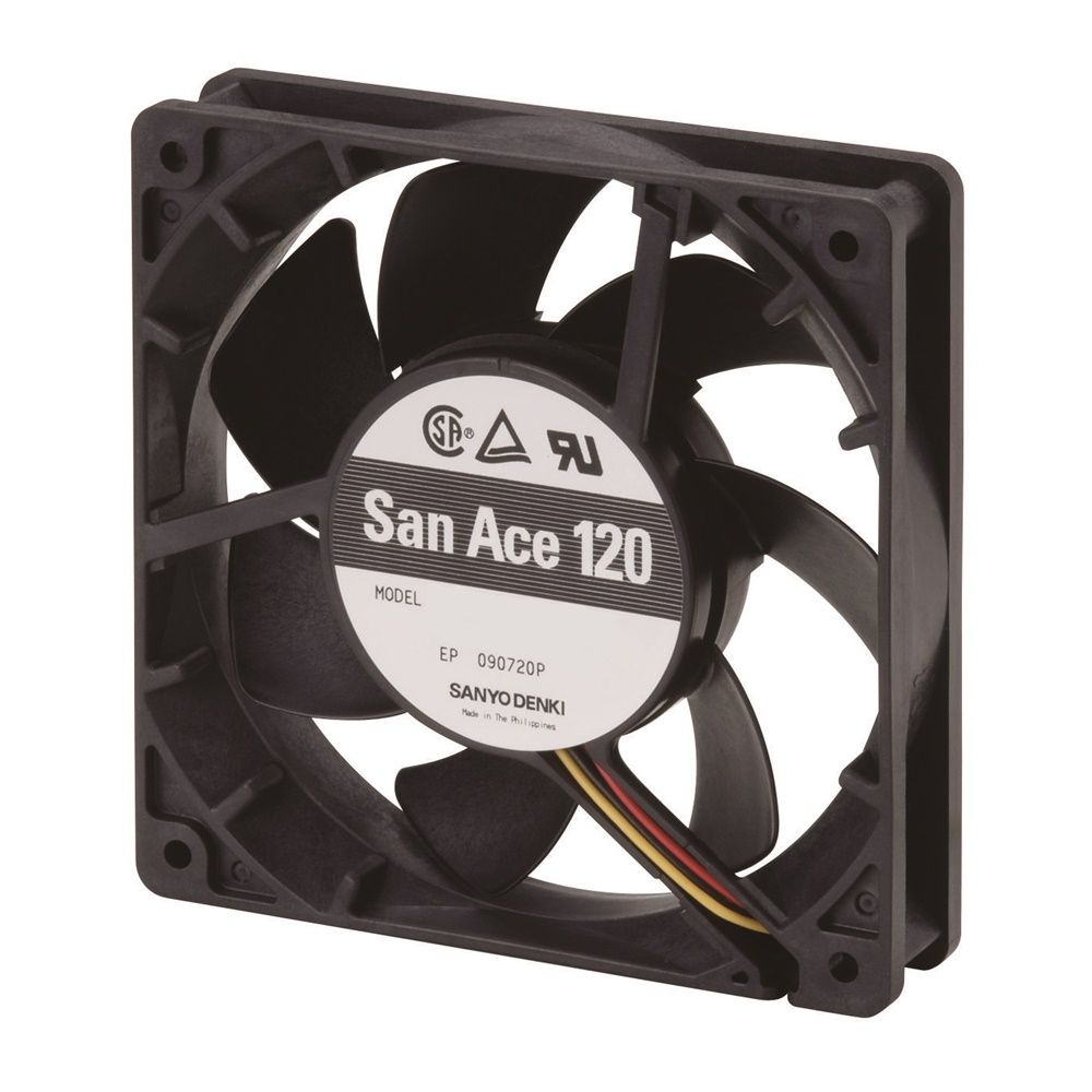 Sanyo Denki 9G1224E101 - 119x119x38mm 24VDC Fan