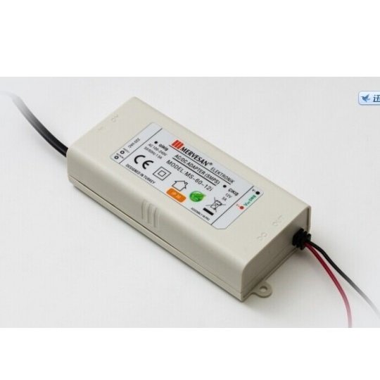 MS-60-12i 60W 12Vdc/5A Sabit Voltaj IP30 Led Sürücü