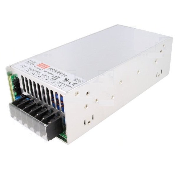 HRPG-600-7.5 600W 7.5Vdc/80.0A SMPS Adaptör Güçkaynağı