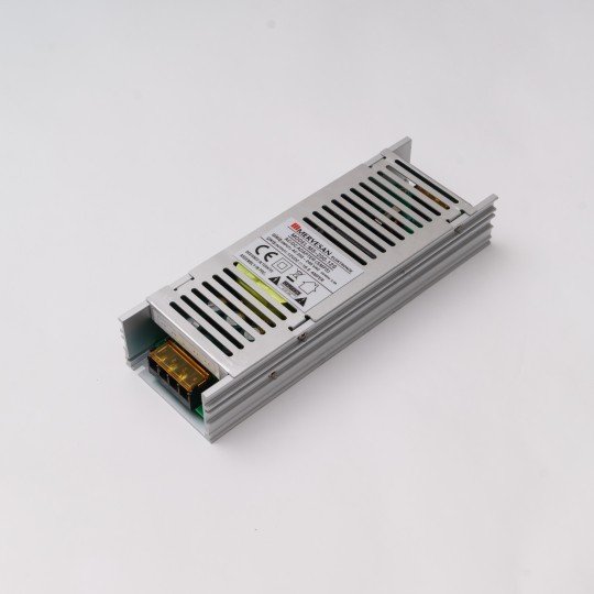 MS-200-12-S 200W 12Vdc/16.5A Slim Metal Kasa AC/DC Adaptör