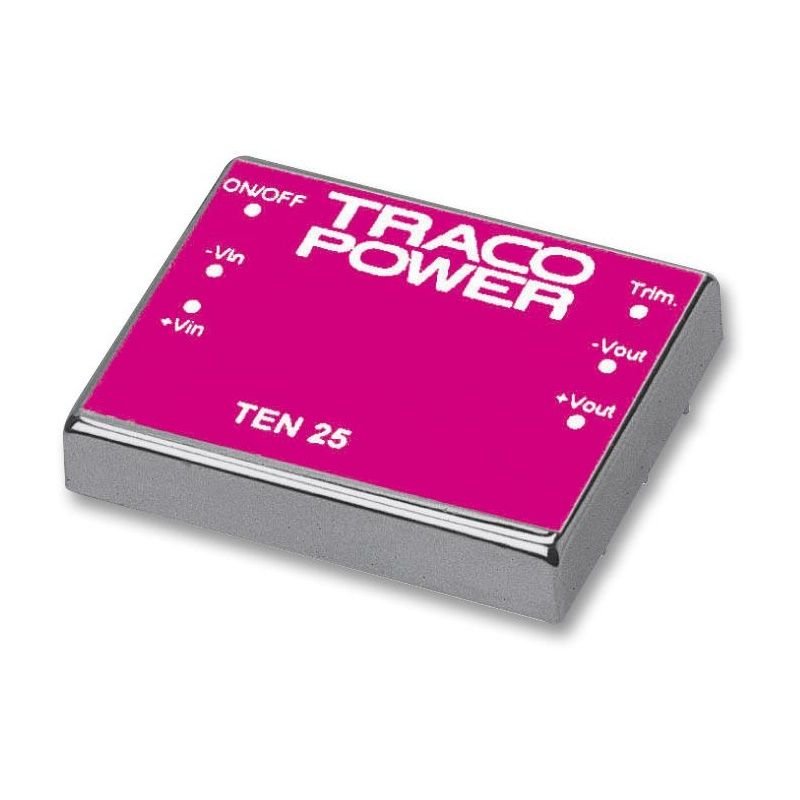 TracoPower TEN 25-2411 - CONVERTER, DC/DC, 25W, 5V/5A