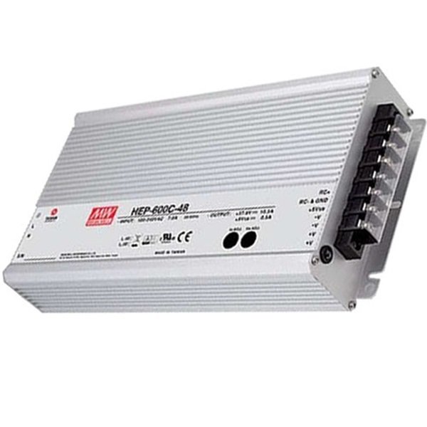 HEP-600C-48 600W Fansız Akü Şarj Adaptörü