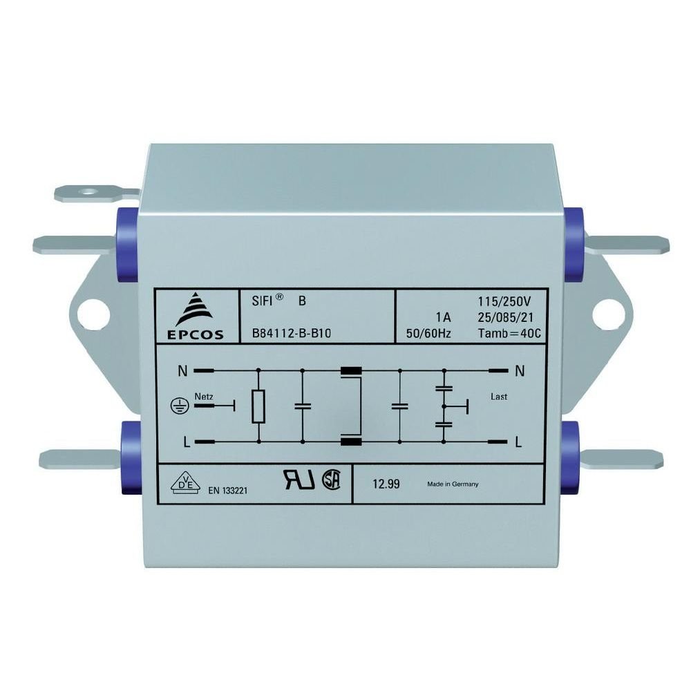 Epcos B84112BB120  FILTER, 20A, CHASSIS