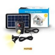 SolaLight 3W SL1 Taşınabilir Solar Güneş Panel Seti        ( Şarj + Aydınlatma + Powerbank )