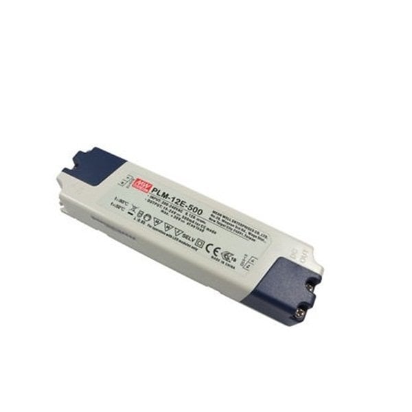 PLM-12E-500 12W 15~24V/500mA Sabit Akım Led Sürücü