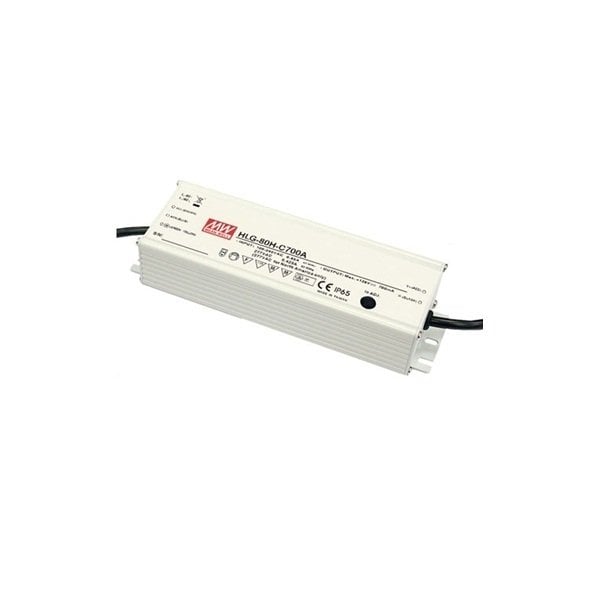 HLG-80H-C700A 90W 64~129V/420~700mA Sabit Akım Led Sürücü