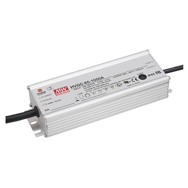 HVGC-65-1050A 65W 6~62V/630~1050mA Sabit Akım Led Sürücü