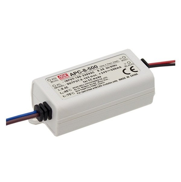 APC-8-500 8W 8~16V/500mA Sabit Akım Led Sürücü