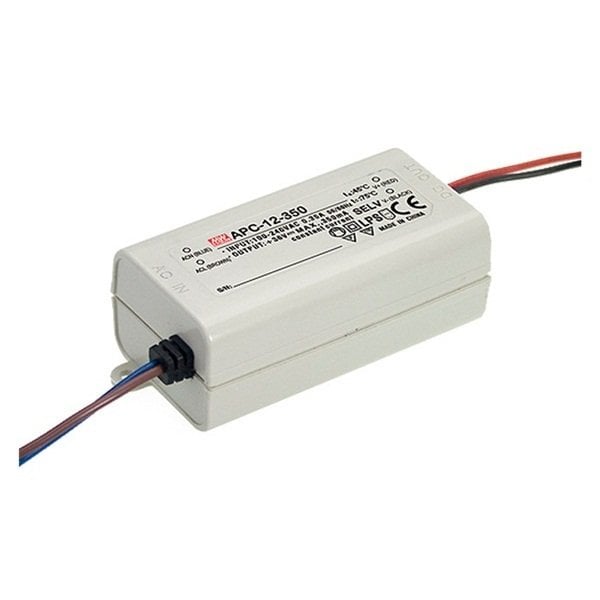 APC-12-350 12W 9~36V/350mA Sabit Akım Led Sürücü