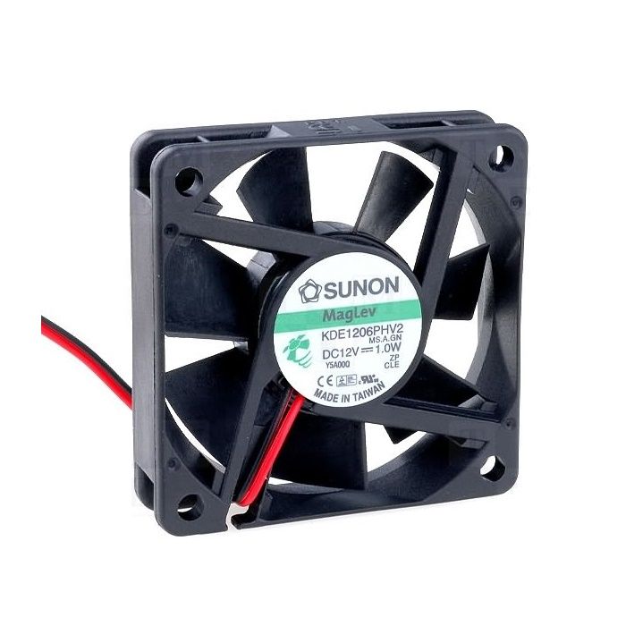 Sunon KDE1206PHV2.MS.A.GN - 60x60x15mm 12VDC Fan
