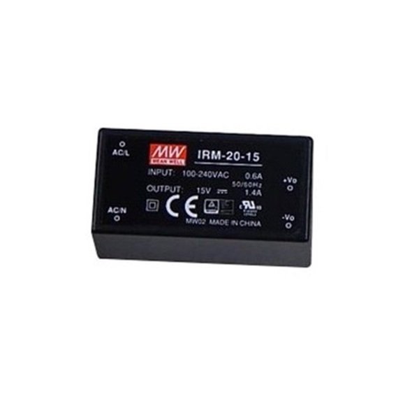 IRM-20-15 21W 15VDC/1.4Amp Power Modül Serisi