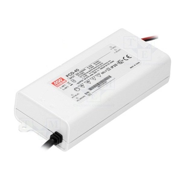 PCD-40-500B 40W 45~80V/500mA Sabit Akım Led Sürücü