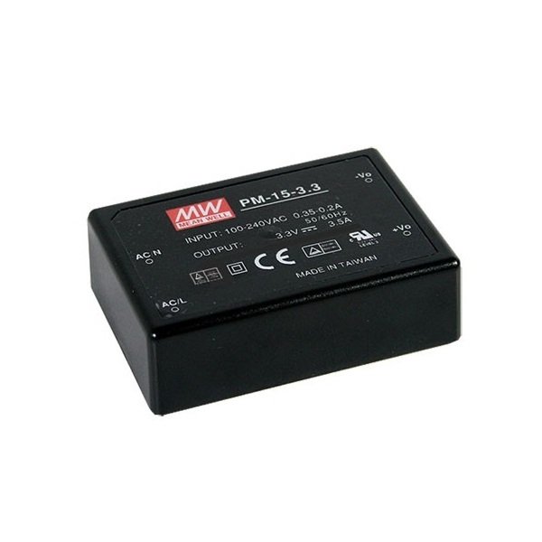 PM-15-3.3 12W 3.3VDC/3.5Amp Power Modül Serisi